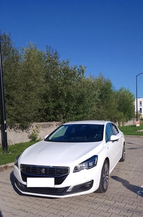 Peugeot 508 cena 53900 przebieg: 231390, rok produkcji 2014 z Boguchwała małe 466